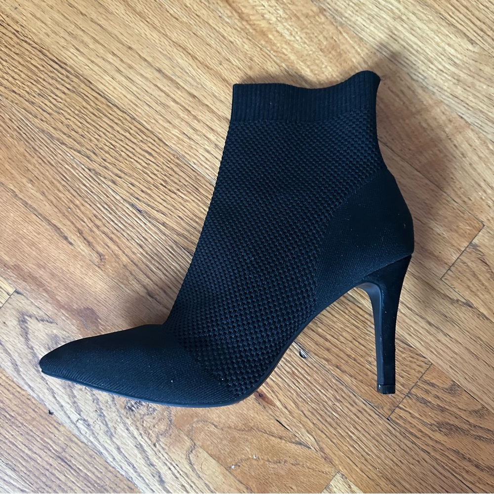 MIA McKinley stiletto stretch bootie black size 11 LIKE NEW
